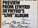 Lynyrd Skynyrd  Special Advance Preview From One More From The Road 1976 PROMO