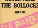 SEX PISTOLS NEVER MIND THE BOLLOCKS LP VINYL 12 track blue label design LP with