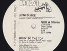 Keni Burke – Risin' To The Top *Crazy Rare Reissue* 12'' Promo (EX)
