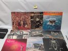 Lot(10) Classic/Hard Rock Vinyl LP Records: The Who, Queen, Rolling Stones, Rush