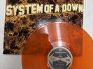 RARE 2001 System Of A Down Toxicity ORANGE Marbled Viynl Some Damage On Cover