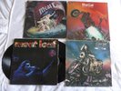 Lot:  4 X MEAT LOAF  LPs - LIVE (DOUBLE)/DEADRINGER/BAT OUT OF HELL/BAD ATTITUDE