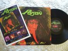 Poison   Open Up And Say ...Ahh    Vintage LP w/Promo Ad  Enigma EST 2126