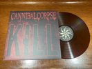 Cannibal Corpse – Kill - EX Red Dark Translucent / Black Marbled Vinyl