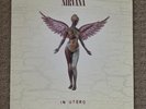 Nirvana In Utero vinyl record album 1993 Geffen Records GEF 24536 1st Pressing