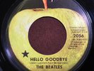 Beatles 45 1970 Hello Goodbye Apple Label w/Black Star LA ONLY, MONO MIX VG+/EX