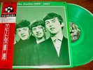 The BEATLES 1960-1962 Japanese GREEN colored vinyl 2-LP set with Obi excellent