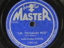 JACK COOLEY: mr. two-gun pete / 50 dyna-flow MASTER Single 78 RPM