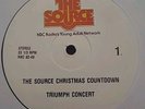 Triumph Concert The Source NBC Christmas Countdown 82-49 Two LPs & Cue Sheet