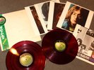 JAPAN RED WAX  The BEATLES White Album 1969 w/ OBI complete AP-8570/71