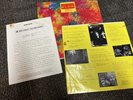RED LORRY YELLOW LORRY Blow BEGGARS BANQUET LP NM Promo Sheet  In Shrink