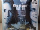 Songs to No One 1991-1992 by Jeff Buckley RSD Green & Blue  (Sealed & New)