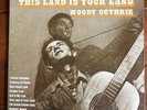 Woody Guthrie - This Land Is Your Land - Vinyl Record Album LP 1967 Folkways VG+