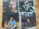 4 Gordon Lightfoot Vinyl Albums -Sundown, If You Could Read My Mind, Gord’s Gold
