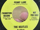 RARE BEATLES Promo 45 Penny Lane STRAWBERRY FIELDS FOREVER Capitol US VG++*