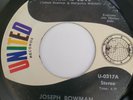 45 JOSEPH BOWMAN Fairlane Vera United 0317 Rare SOUL/FUNK