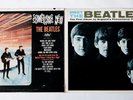 Beatles 2 LP Lot-Something New+Meet the Beatles green logo Capitol Mono VG+++