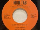 70s Funk Soul 45 COOKIE THOMAS AND THE C.T. BAND Black Velvet Soul listen VG+