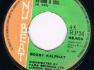 BOBBY KALPHAT-RHYTHM&SOUL/ BUNNY AND RUDDY -NU BEAT 68 UK TRUE ROMANCE- VG