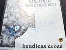Black Sabbath SIGNED Headless Cross OZZY OSBOURNE Heavy Metal POSTER Rock 1989
