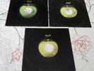 Three Beatles Apple Records 