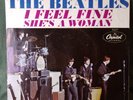 THE BEATLES I Feel Fine & She's A Woman-Picture Sleeve VG+ 7