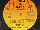 ORVIL FATAL BLACK Cheer Up DRUM & BASS Hard  80's Roots Reggae 12