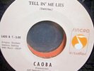 Caoba - The Man I Am/Tell In Me Lies GUATEMALA PRESS VERY RARE