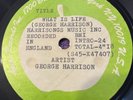 Beatles Acetate 10” - George Harrison - What Is Life -Apple - 45 rpm