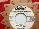 Gene Vincent 45 Rocky Road Blues PROMO MINT ROCKABILLY