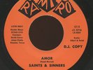 HEAR- Rare Latin Rock / Psych 45 - Saints & Sinners - Amor - Ramiro # 101- Promo