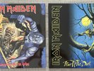 Iron Maiden No Prayer for the Dying and Fear of the Dark vinyl