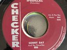 SONNY DAY & THE VERSATILES Speedillac/Half Moon CHECKER 886 Doo-Wop 45 VG+ 1958