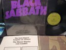 Black Sabbath Master of Reality 1971 Warner SHRINK POSTER 1st First Press GREEN