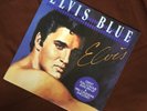 ELVIS PRESLEY “ELVIS BLUE” GATEFOLD BLUE VINYL  33 RPM L/P GIANT PIN-UP MINT -