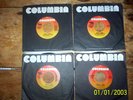BILLY JOEL ( 4 ) 45 lot: TELL HER / LONGEST TIME / UPTOWN GIRL PIANO MAN vg++