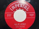 45 Rpm Fats Domino Red Script Imperial #5357 “All By Myself/Troubles Of My Own”