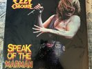 Ozzy Osbourne Speak Of The Madman Glasgow Apollo 19 Dec 82￼LP Live Colored Vinyl