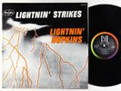 Lightnin' Hopkins - Lightnin' Strikes LP - Vee-Jay Mono VG+
