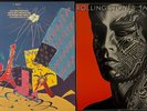 2x The Rolling Stones Numbered Promo Vinyl Records Tattoo You Still Life