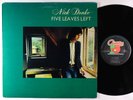 Nick Drake - Five Leaves Left LP - Antilles 1st Press VG+