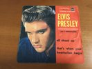 ELVIS PRESLEY RCA 45N0612 ALL SHOOK UP/ THAT’S……ORIGINAL ITALY SINGLE