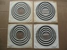 4 GENUINE ORIGINAL UK VERTIGO SWIRL INNER SLEEVES NUCLEUS AFFINITY MAY BLITZ etc