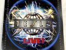 TESLA Mechanical Resonance LIVE  2XLP Vinyl 2016 Bonus Track New Sealed