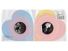 TAYLOR SWIFT LOVER LIVE FROM PARIS PINK IN BLUE & YELLOW HEART SHAPE LP ME DAY