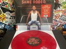 BAILEY ZIMMERMAN Same Rodeo VG++ 2LP RUBY VINYL W/HYPE STICKER AUTOGRAPHED