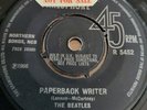 THE BEATLES  PAPERBACK WRITER  UK  PARLOPHONE FACTORY SAMPLE DEMO 1966