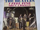 THE BEATLES - I Feel Fine/She's A Woman - Picture Sleeve/45 Capitol 5327 Rock