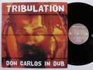DON CARLOS Tribulation ATTACK LP VG+ uk k