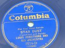 Star Dust/Chinatown LOUIS ARMSTRONG 78 RPM JAZZ BLUE SHELLAC VG RARE